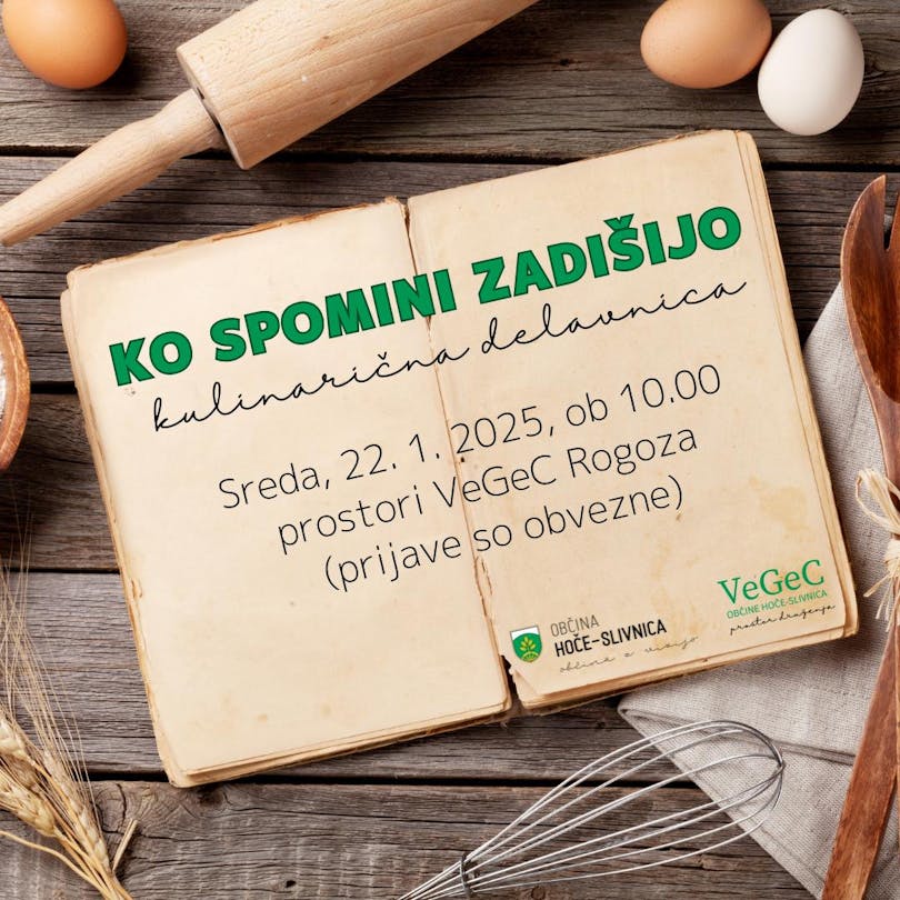 Ko spomini zadišijo - kulinarična delavnica
